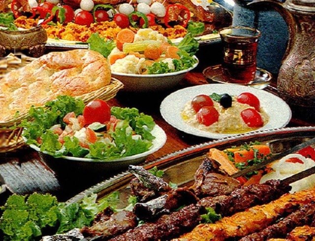 アラジンレストランのイラン料理